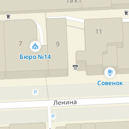 Ленина 13 карта