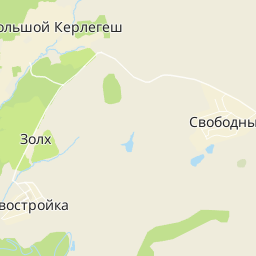 Прокопьевск керлегеш карта