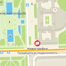 Московский проспект 212 спб карта