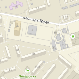 Площадь труда 9 волжский на карте