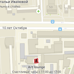 10 лет октября ижевск карта