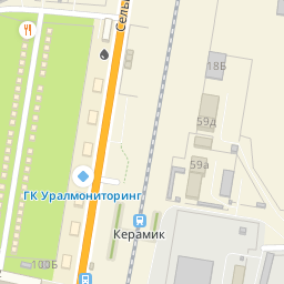 Индустрии 100а екатеринбург карта
