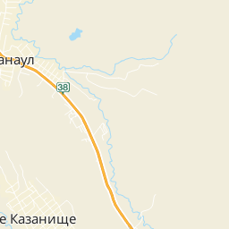 Казанище нижнее карта